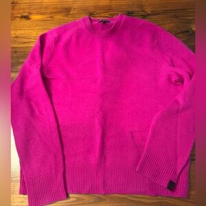 Rag & Bone Fuchsia Cashmere Sweater